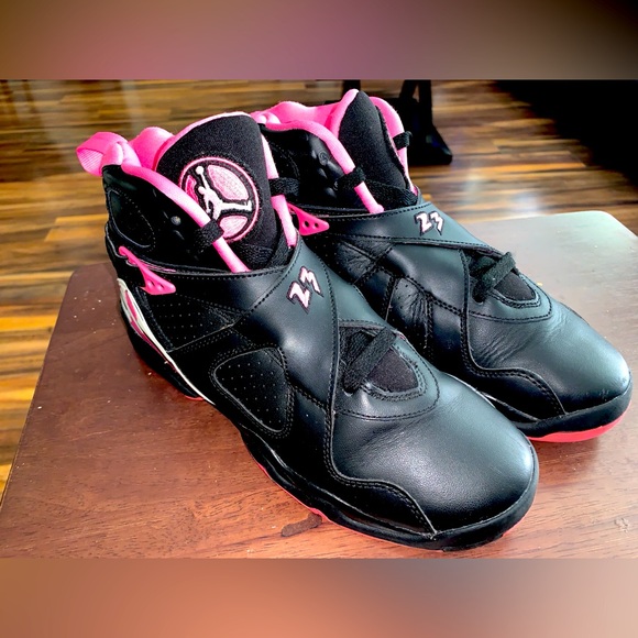 pink jordan 8